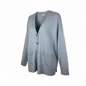 Ella Moss Light Blue Cardigan Sweater